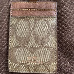 Coach Accessories - Coach ID lanyard with card slots. Coach Accessories - Coach ID lanyard with card slots.